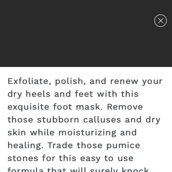 𝅺WHISH Exfoliating Foot Mask + VASANTI BrightenUp! - Picture 7 of 8